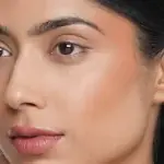 Swiss beauty PRO BLUSH & HIGHLIGHTER PALETTE Application on cheeks