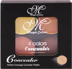 Magic Colour Concealer Palette - 02 | 4 Shades | Highlighter & Contour | 12g | Face Makeup Palette, image 3
