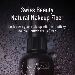 Swiss Beauty Makeup Fixer Natural | Aloe Vera | Vitamin-E | Long Lasting | Lightweight | 70ml, image 3