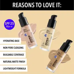 Blue Heaven Hyper Matte Foundation Cream, image 5