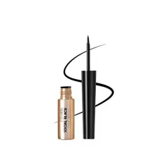 MARS Social Black Liquid Eyeliner | Super Easy Application | Long Wear, image 3