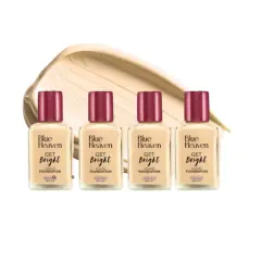 Blue Heaven Get Bright Liquid Foundation 28ml | Natural 2-103 | Sheer Finish | SPF15 | Pack of 2, image 1
