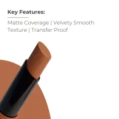 MARS Matte Sugar Nude Lipstick Features, image 2