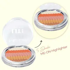 ME-ON 5 Shades Gradient Glow Highlighter, image 3