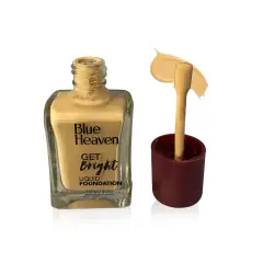 Blue Heaven Get Bright Liquid Foundation Full Coverage Sheer Finish, image 2