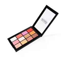 Swiss Beauty 12 Shades Velvet Eyeshadow Palette | Highly Pigmented | Dynamic Hues, image 2