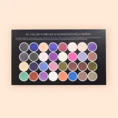 swiss beauty 32 shades eyeshadow palette matte and shimmer, image 3