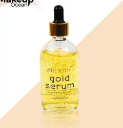 Swiss Beauty Face Glow Gold Serum | Glowing | Hydrating | Anti Ageing | Cruelty-Free | All Skin Types | 100ml, image 1