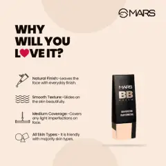 MARS BB Cream skin perfection color correcting description, image 2
