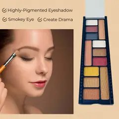 half n half eyeshadow and highlighter palette, image 3