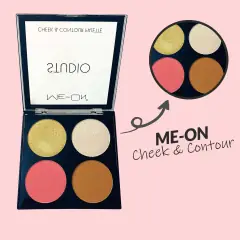 ME-On cheek and contour palette 4 shades, image 2