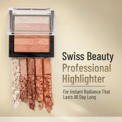Swiss Beauty Brick Highlighter 04 Professional Highlighter, image 3