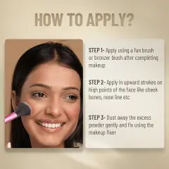 Swiss Beauty Brick Highlighter Application, image 7