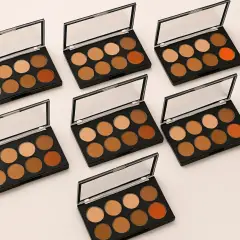 Hilary Rhoda 8-Shade Highlighter & Contour Palette explaination, image 3