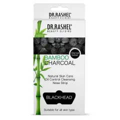 Dr. Rashel Bamboo Charcoal Oil Control Cleansing Nose Strips – Pack of 10, image 1