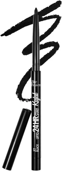 Blue Heaven Jet Black Kajal (Pack of 2) | 24-Hour Smudge-Proof, image 2