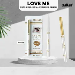 Maliao Love Me Auto Kohl Kajal & Eyeliner - Pure White | Waterproof, image 3