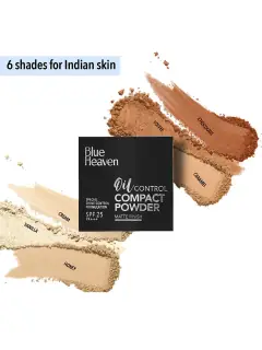 Blue Heaven Oil Control Compact - 201 Cream | 12-Hour Matte, image 5