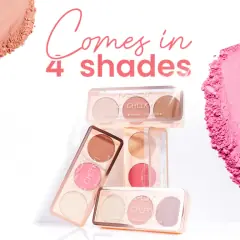 ME-ON So Cheeky 3-in-1 Palette - 04 | Highlight, Blush & Contour, image 3