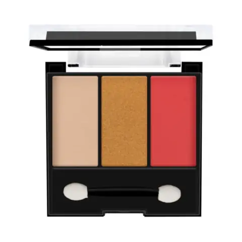 Hilary Rhoda Makeup Kit - 02 | Shimmer Eyeshadow | Face Highlighter | Makeup Blusher | Compact | 9 Shades, alternate view