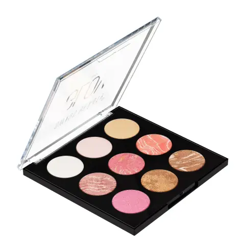swiss beauty glow baked blusher 9 shade