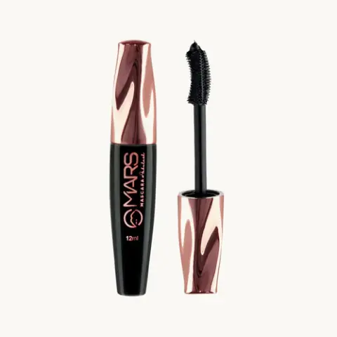 MARS Curl Fabulash Mascara Smudge Proof Waterproof Jet Black 12ml 18 Hr Stay