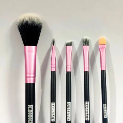 Professional Swiss Beauty 5-in-1 Makeup Brush Combo Set
