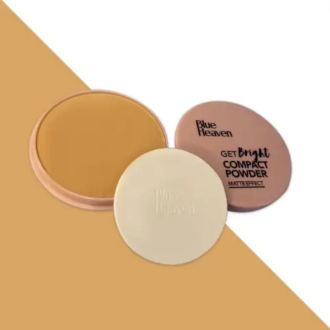 Blue Heaven Get Bright Compact Powder {Vanilla - Very Fair} | Matte Effect