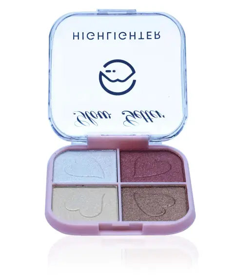 mars 4 shades shimmery highlighter for radiant glow