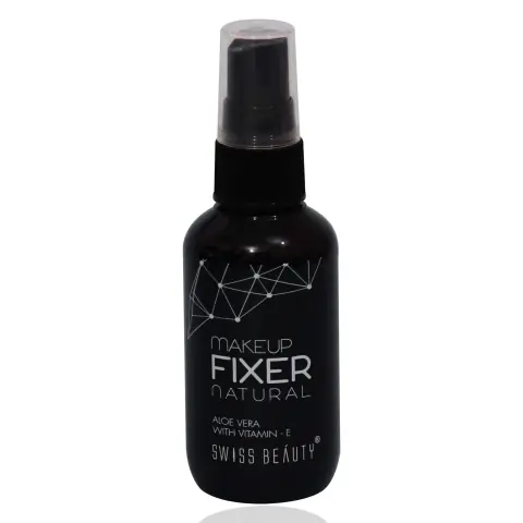 Swiss Beauty Makeup Fixer Natural | Aloe Vera | Vitamin-E | Long Lasting | Lightweight | 70ml