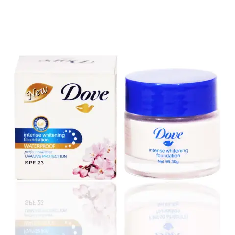 DOVE SPF 23 intense whitening foundation