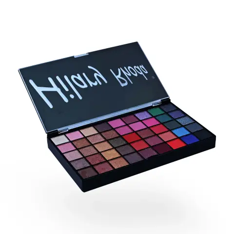 Hilary Rhoda all-in-one makeup palette with eyeshadow, lip gloss, face blusher & face powder