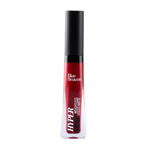Blue Heaven Hyper Stay Liquid Lipstick – 01 Rockin’ Red | High Pigmentation, alternate view