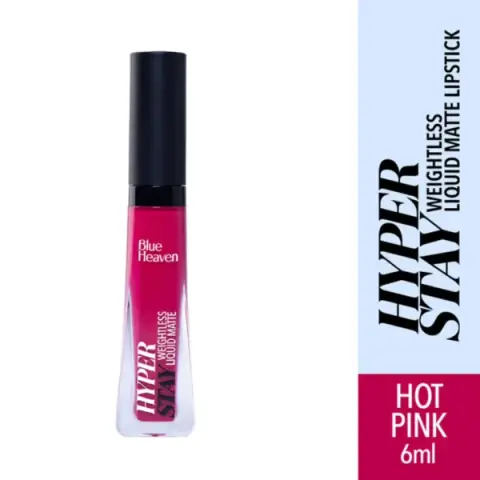 Blue Heaven Hyper Stay Liquid Lipstick – 08 Hot Pink