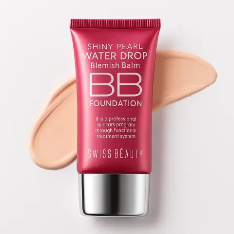 Swiss Beauty Shiny Pearl Waterdrop BB Cream Foundation – 01 Shade