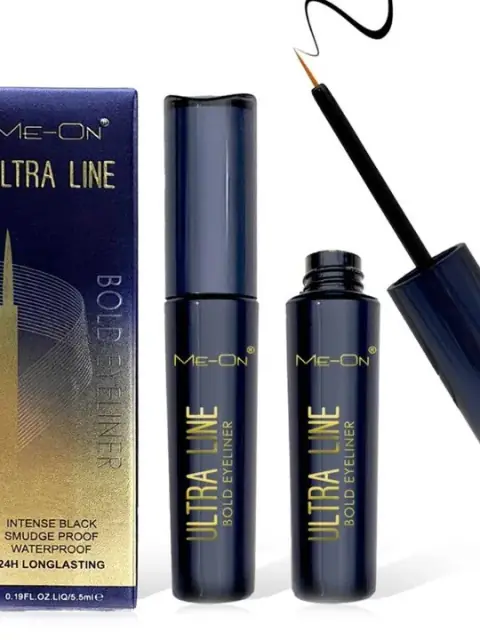 ME-ON Ultra Line Bold Eyeliner - Intense Black | Smudge-Proof, alternate view
