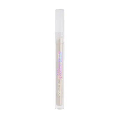 ME-ON Glitter Goals Liquid Eyeshadow - 03 Silver | High-Impact Shine, alternate view
