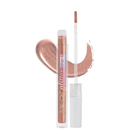ME-ON Glitter Goals Liquid Eyeshadow - 04 Rose Gold | Romantic Sparkle