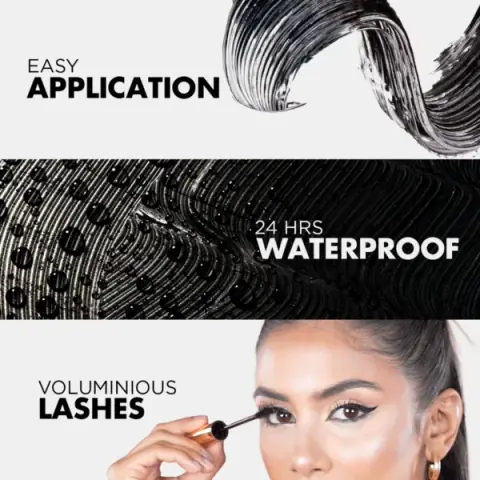 ME-ON Photo Face HD Volume Mascara | 24-Hour Waterproof & Smudge-Proof - 7.5ml, alternate view