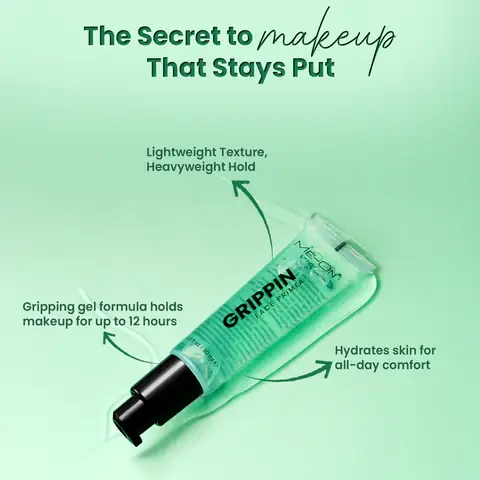 ME-ON Grippin’ Face Primer - 30ml | 24-Hour Makeup Grip & Hydration, alternate view