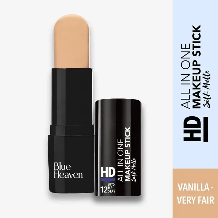Blue Heaven All-In-One Makeup Stick {Honey Medium} | Concealer | Foundation | Color Corrector | Waterproof | 12 Hr Long Wear