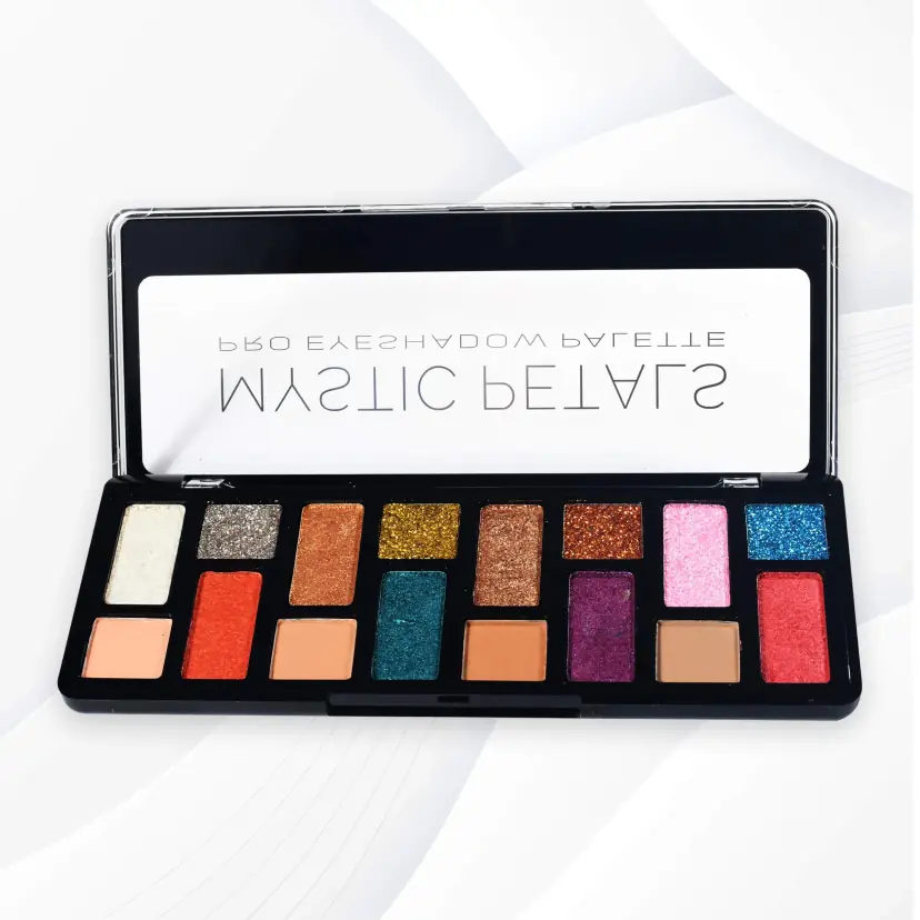 meon mystic petals 16 shades eyeshadow palette pro