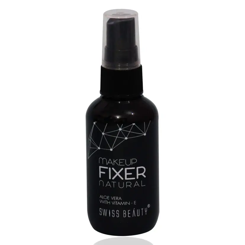 Swiss Beauty Makeup Fixer Natural | Aloe Vera | Vitamin-E | Long Lasting | Lightweight | 70ml