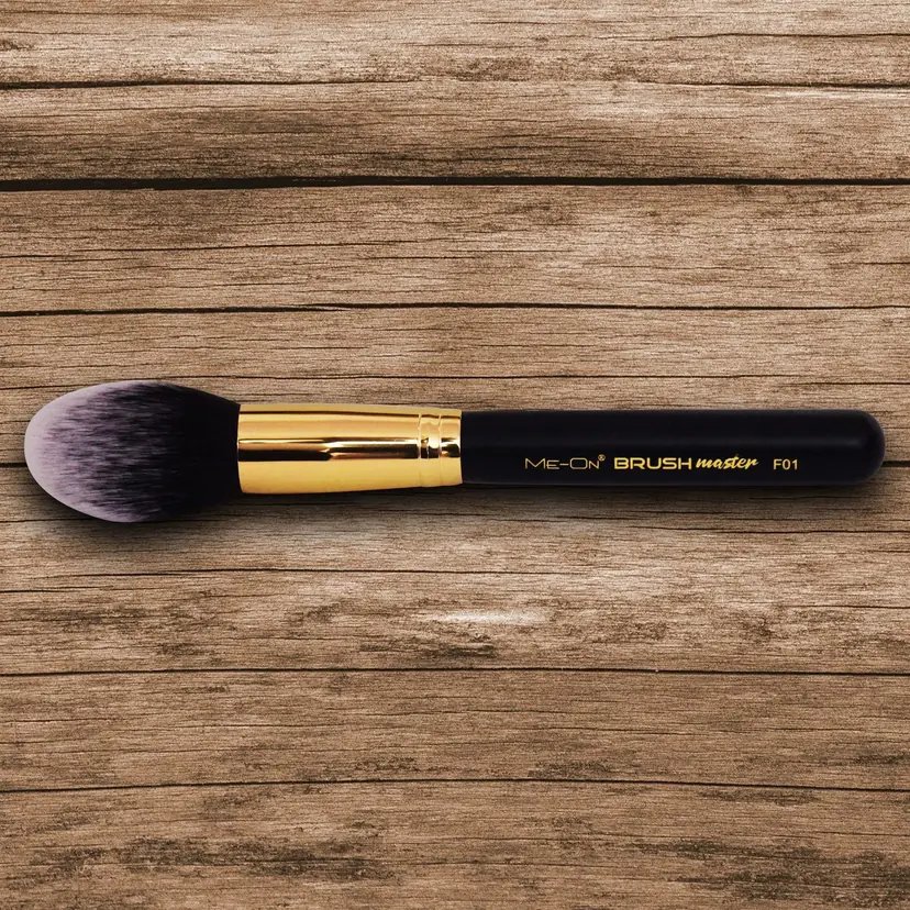 ME-ON Brush Master Dome Brush | Soft Bristles | High Quality Powder Brush | Black