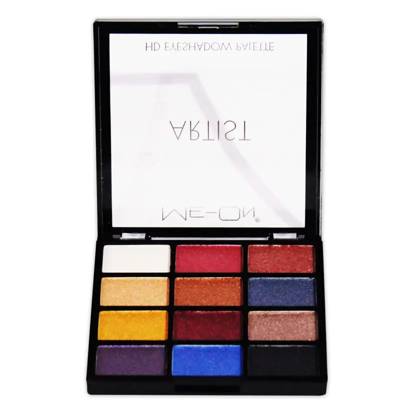 meon 12 shades palette eyeshadow shimmer matte