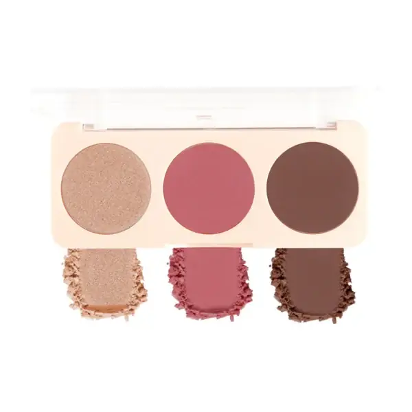 ME-ON So Cheeky 3-in-1 Palette - 04 | Highlight, Blush & Contour