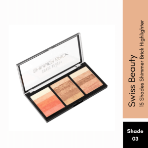 swiss beauty shimmer brick highlighter palette 03