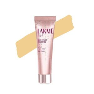 Lakme 9 To 5 Complexion Care CC Cream – 01 BEIGE | Radiant Glow | SPF 30 PA++ | 30g
