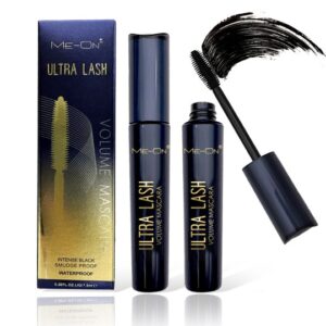 ME-ON Ultra Lash Waterproof Volume Mascara - Black | All-Day Drama